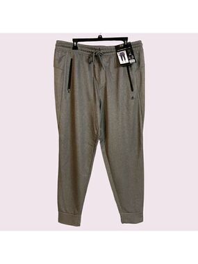 RBX Mens Poly French Terry Jogger Pants